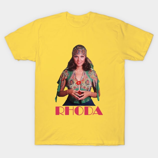 Rhoda - Valerie Harper - 70s Sitcom T-Shirt by wildzerouk